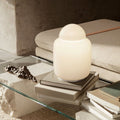 Thumbnail photo of Bell Table Lamp - Bordlampe - White Opal Glass - Ø20,5 X H27,7 Cm