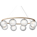 Miira 8 Oval Chandelier