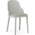 Thumbnail photo of Allez Chair Upholstered Ultra Leather - Dining Chair - Warm Grey - H: 79 x L: 45 x D: 50 x Sh: 45.5 cm