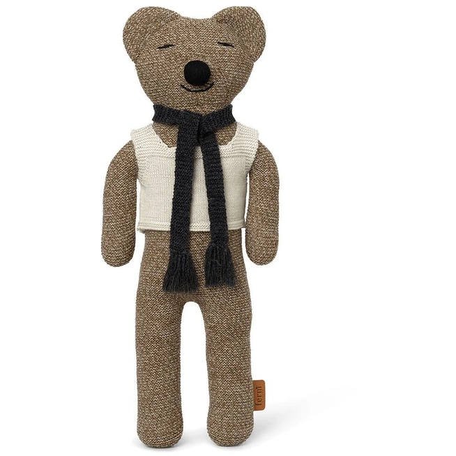 Photo of Roy Merino Woll Teddy - Bamse - Sugar Kelp - B20 X H43 X D5 Cm