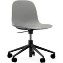Form Swivel Chair, 5w Office Chair Grey