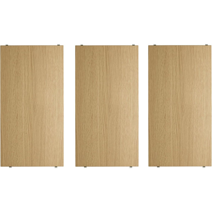 Photo of String Shelves 58x30, Oak, 3-pack - Shelving - Nils Strinning - Wood-coloured - Wood