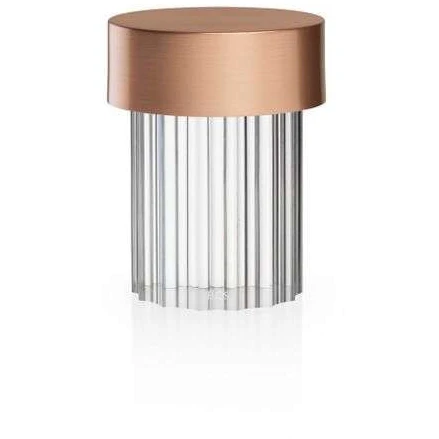 Photo of Last Order Fluted Portable Table Lamp