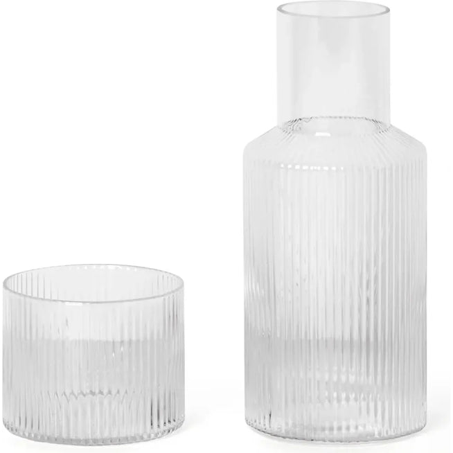 Photo of Ripple Carafe Set - H18 X Ø7,5 Cm