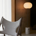 Thumbnail photo of Jwda Floor Lamp, White Marble/bronzed Brass - Skärmlampor - Jonas Wagell - Vit