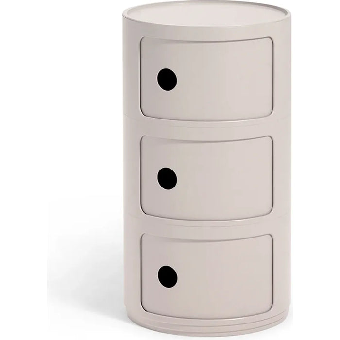 Photo of Bio 3 Cream Modular Units - Hurtsar - Anna Castelli Ferrieri - Beige - Naturmaterial