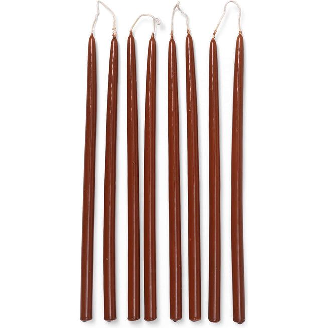 Photo of Spike Slim Candles - Stearinlys - Rust - Ø1,2 X H28 Cm