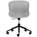 Thumbnail photo of Hyg Chair Swivel Frame 5w Gas Lift - Office Chair - Seat: Grey / Frame: Black Aluminium - L: 72.5 x D: 72.5 x H: 78/92 x Sh: 38/52 cm