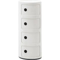 Thumbnail photo of Modular 4985 - White - 4 Compartments - Drawer Units - Plastic