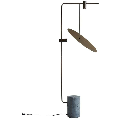 Photo of The Moon Floor Lamp Brass
