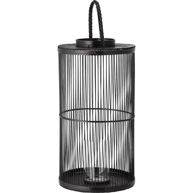 Photo of Effie Lantern - Bamboo / Glass