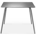 Thumbnail photo of M21 Brick Garden Table 90x90 cm - Stainless Steel/Stone