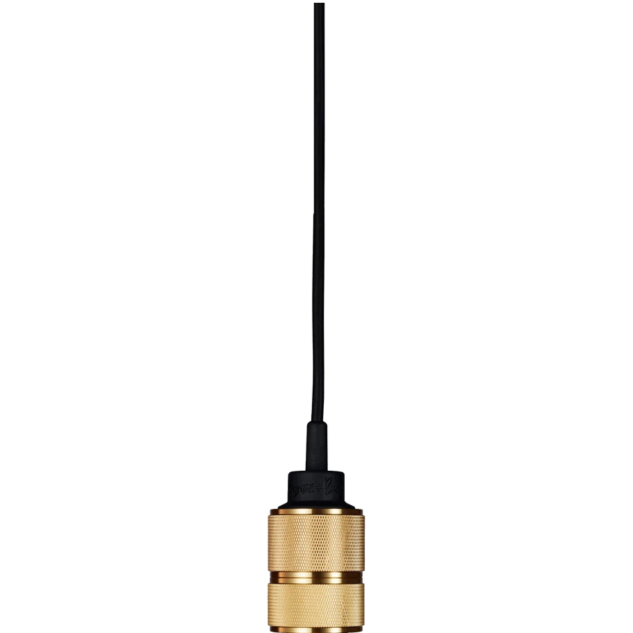 Buster + Punch - Hooked Pendant 1.0 Nude/brass - Pendellampor - Massimo Buster Minale - Guld