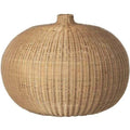 Thumbnail photo of Braided Lampshade - Lampeskærm - Belly - Natural - Ø54 X H40 Cm