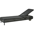 Thumbnail photo of Presley Sun Lounger - Black, without cushion(s)