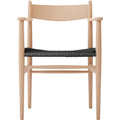 Thumbnail photo of Carl Hansen - Ch37, oiled beech, black braided paper string - Dining chairs - Hans J. Wegner - Wood