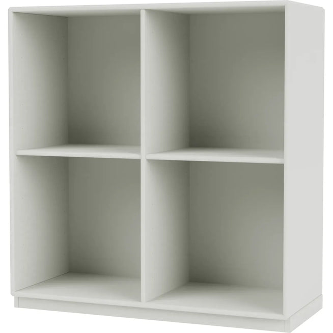 Photo of Show Bookcase - Plinth H3 Cm - Nordic - Shelves - Grey - Mdf