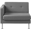 Unit10 Sofa Module - Firhøj - Left Module - Grey-Beige
