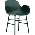 Form Armchair Metal Legs