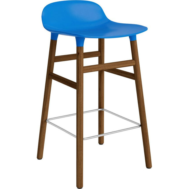 Photo of Form Bar Stool 65 Cm Walnut