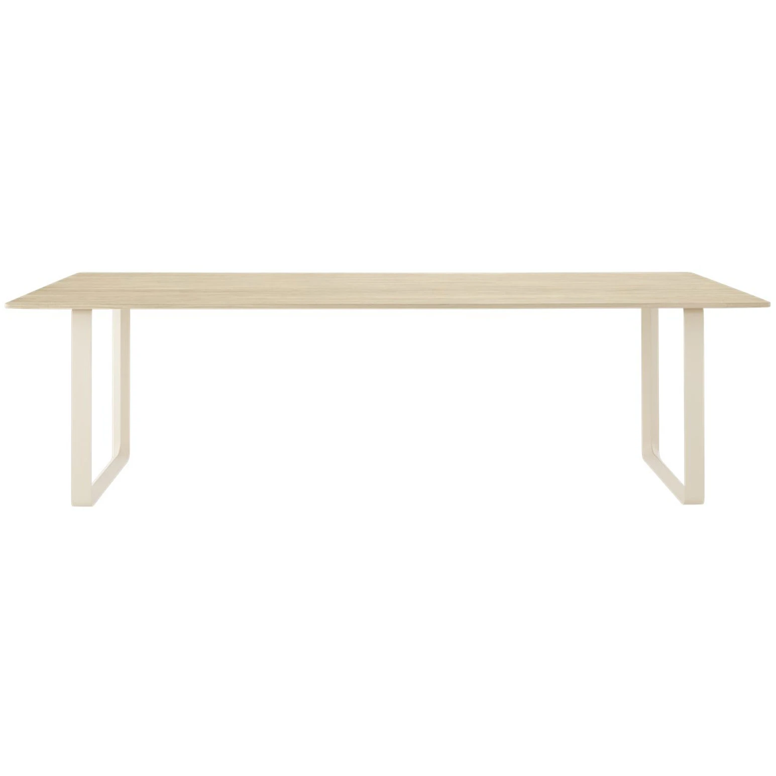 70/70 Table, Extra Large, Sand Laminate/black - Matbord - Taf Studio - Beige,svart - Metall/trä