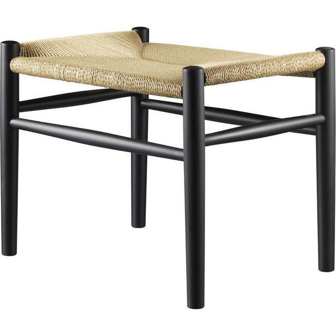 Photo of Jørgen Bækmark Stool - J83 - Black/natural