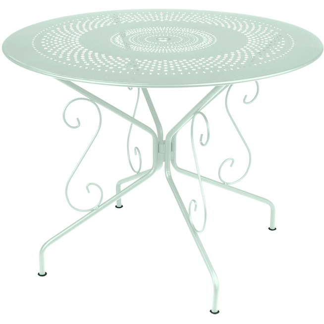 Photo of Montmartre Table 96 Cm Ice Mint A7 - Matbord Utomhus - Blå - Metall