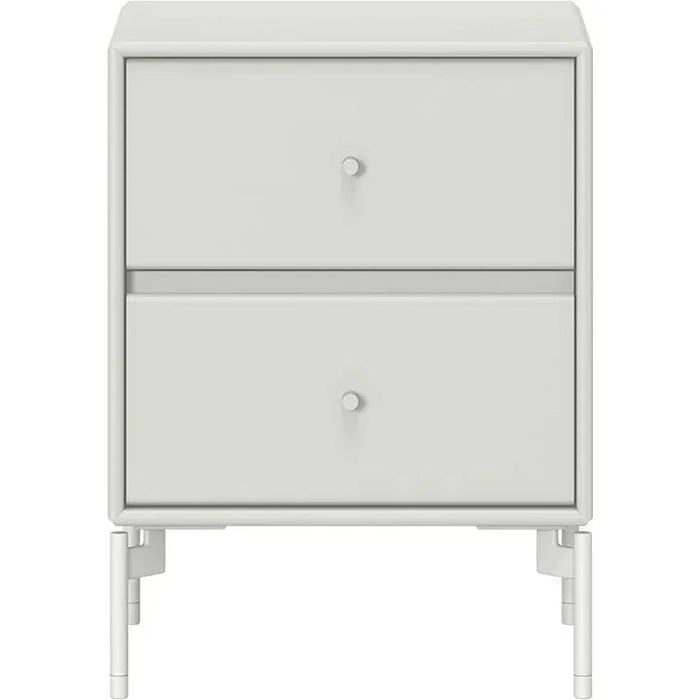 Photo of Drift Drawer Module - Nordic / Snow Legs - Bedside Table - Peter J. Lassen - Grey - Mdf
