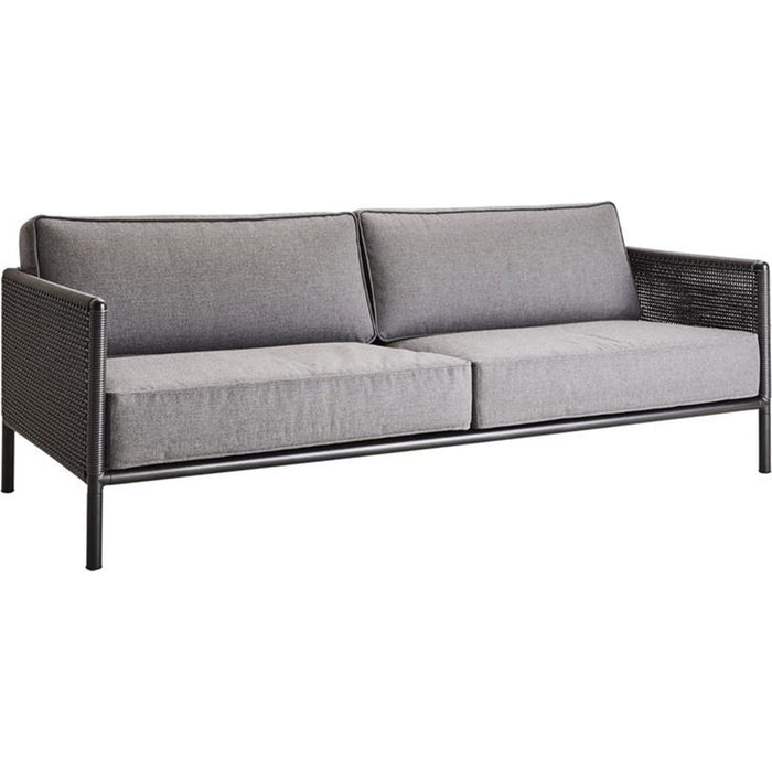 Encore 3 seater sofa incl. grey softtouch cushion - outdoor sofas - Foersom & Hiort-lorenzen mdd