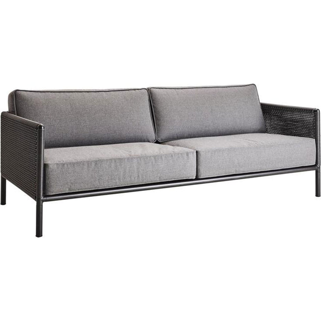 Photo of Encore 3 seater sofa incl. grey softtouch cushion - outdoor sofas - Foersom & Hiort-lorenzen mdd