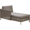 Thumbnail photo of Connect Chaiselounge Modulsoffa, Höger, Taupe, Cane-line Weave - Utomhussoffor - Cane-line Design Team