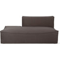 Catena Sofa Open End Left - Hot Madison - Brown