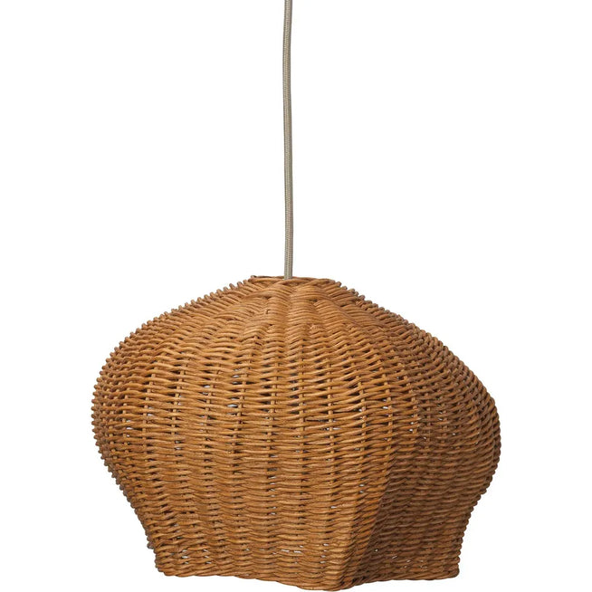 Photo of Drape Lampshade - Lampeskærm - Drape Lampshade - Small - Natural - W32 X D29 X H24 Cm