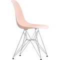 Eames Plastic Chair Dsr - 41 Pale Rose - Chrome Base - Matstolar - Charles & Ray Eames - Rosa - Metall/plast