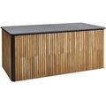 Thumbnail photo of Combine Cushion Box - Cushion Box - Teak w. Lava Grey Aluminium
