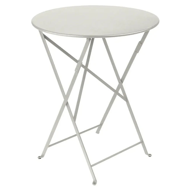 Photo of Bistro Table Ø 60 cm - Clay Grey - Small Table & Side Table Outdoor - Metal
