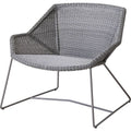 Thumbnail photo of Breeze Loungestol 5468 Li/ls/lw - Loungestol - Hvid-grå - B: 87 X D: 72 X H: 73 X Sh: 40 Cm