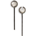 Thumbnail photo of Obra Salad Servers - Stainless Steel - Salatbestik - Stainless Steel - W:6.3 X H:1.1 X D:26 Cm