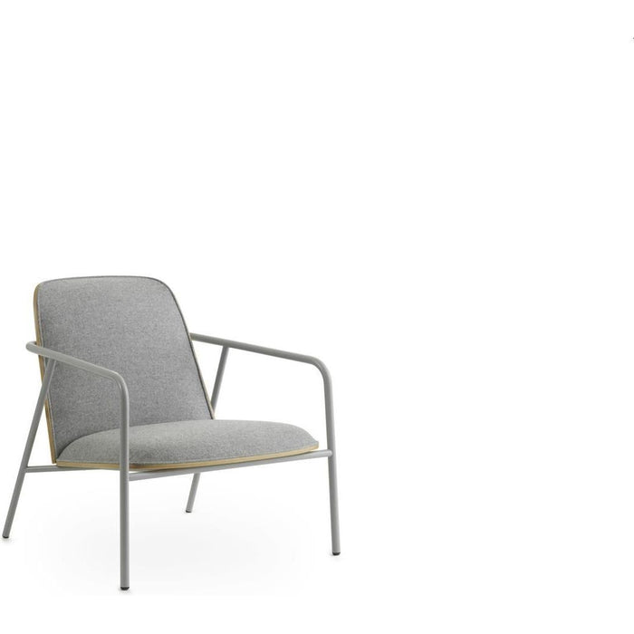 Photo of Pad Lounge Chair Low - Grey Steel / LDS 16