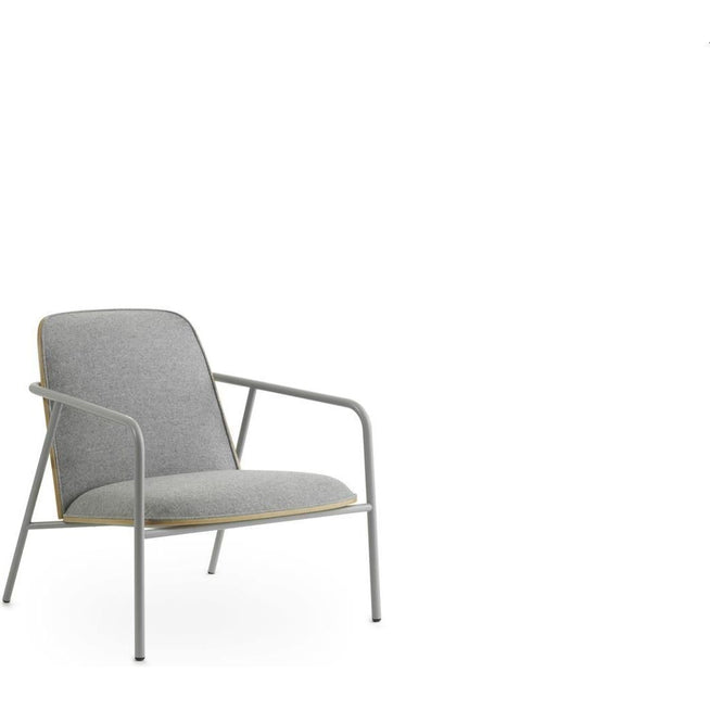 Photo of Pad Lounge Chair Low - Grey Steel / LDS 16