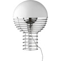 Thumbnail photo of Wire Table Lamp Ø40 Cm Chrome/white - Bordslampor - Verner Panton - Vit