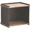 Box Wall Storage Box Teak/Alu