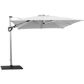 Thumbnail photo of Hyde Luxe Tilt Parasol, 3x3 m - Silver - without cover, without stone