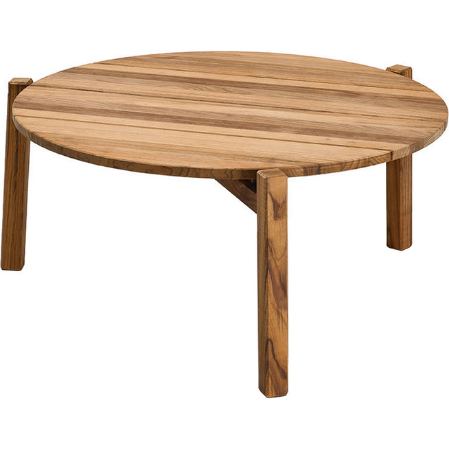 Photo of Djurö Lounge Table Ø:79 cm - Small Table & Side Table Outdoor - Matilda Lindblom - Wood