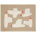 Thumbnail photo of Bird Quilted Blanket - Børnetæppe - Sand - W110 X L80 Cm