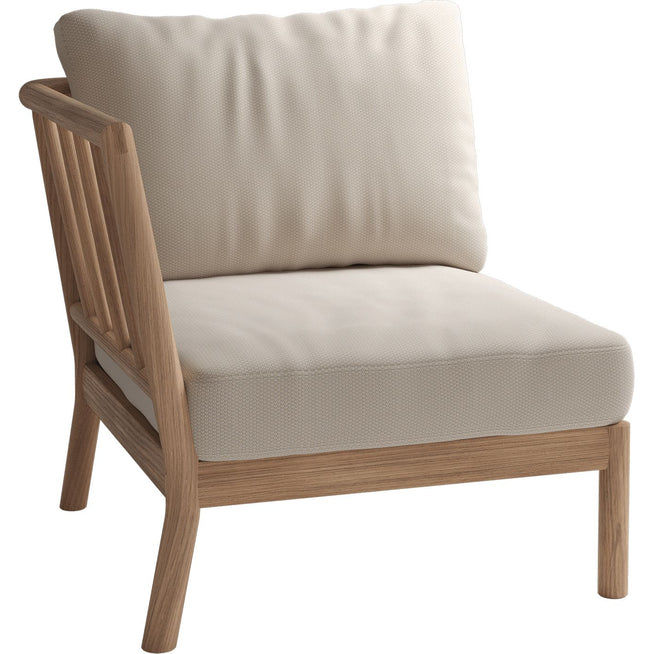 Photo of Tradition End Module, Light Sand, Teak Fsc 100% - Utomhussoffor - Povl B. Eskildsen