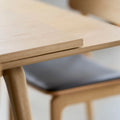 Thumbnail photo of C35 Table Extension Leaf 95x45 Cm Dark Grey-oak Nature Lacquered