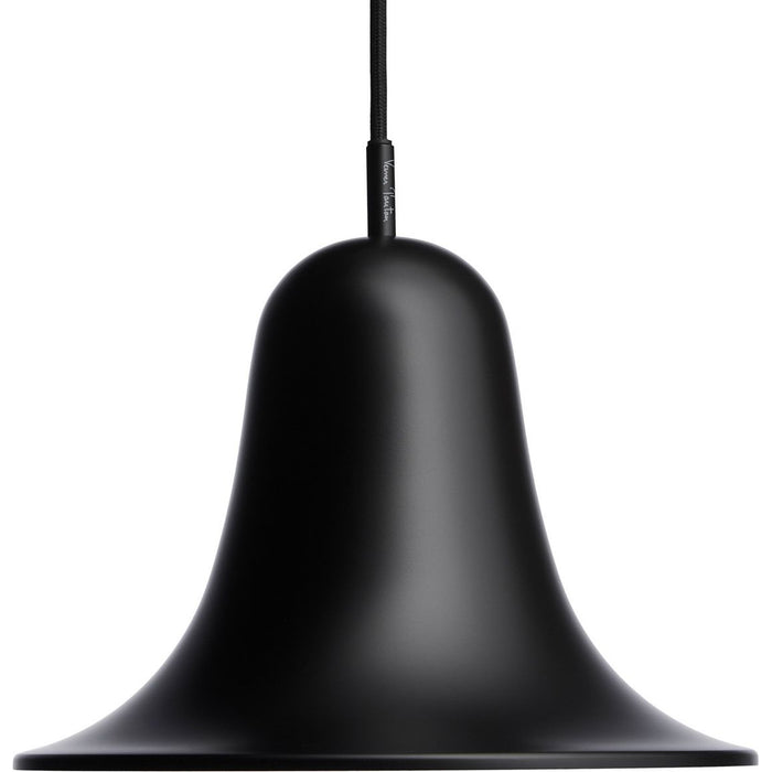Photo of Pantop Pendant - Matt Black - Pendant Lights - Verner Panton - Black