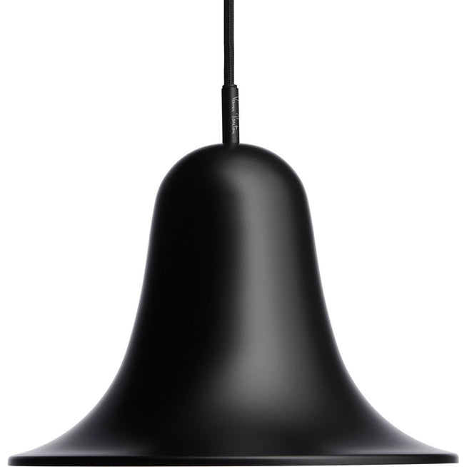 Photo of Pantop Pendant - Matt Black - Pendant Lights - Verner Panton - Black