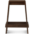 Let Barstool 65 cm Brown Stained Ash - Bar stools & bar stools - Aspect Office - Wood colored - Wood